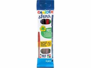 Długopis CARIOCA Sfera 4 kol. (41646) (sz)