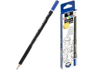 Ołówki techniczne czarne HB CARIOCA 12 szt. (42946) (sz)