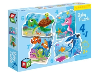 Baby Puzzle Pod Wodą