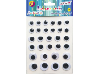Ruchome oczka MT-5840 (146) mix rozm.