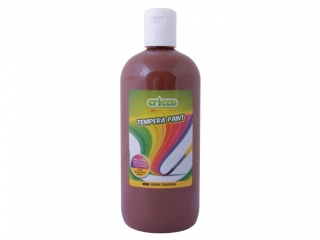 FARBA TEMPERA CRICCO 500ML BRĄZOWA