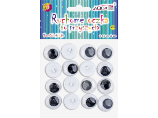 Ruchome oczka MT-6235 do przyszycia 1, 5cm op.20szt.