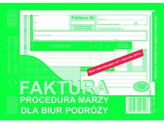 Druk -Faktura-proc.mary-dla biur podr.A5