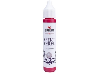 KIN EFEKT PEREŁ 30 ML CZERWONY