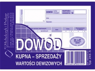 Dowód kupna-sprzedaży wart.dewizow.