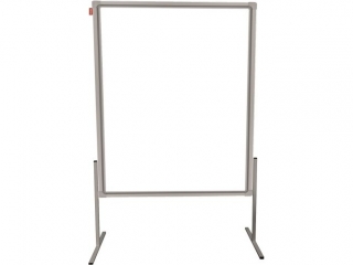 TABLICA MODERACYJNA MEMOBE DWUSTRONNIE SUCHOŚCIERANA MAGNETYCZNA BIAŁA, RAMA ALUMINIOWA PRESTIGE, 120X150 CM