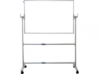 TABLICA OBROTOWO-JEZDNA MEMOBE TELESCOPIC, DWUSTRONNA, SUCHOŚCIERANA MAGNETYCZNA BIAŁA, RAMA ALUMINIOWA PRESTIGE, 120X90 CM