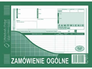 Druk - ZO Zamówienie ogólne A5