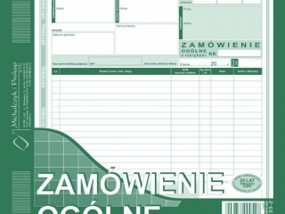 ZO Zamówienie ogólne 2/3 A4