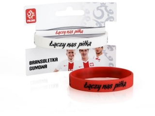 Bransoletka Gumowa PZPN [opakowanie=12szt]