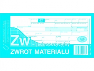 Druk - ZW 1/3 A4 - jednopozycyjne