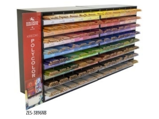 KIN KREDKI POLYCOLOR 96 KOLORÓW 1152 SZT. + EKSPOZYTOR TOPER BOCZNY