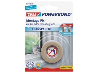 TAMA TESA POWERBOND TRANSPARENT 1, 5M X 19MM [opakowanie=12szt]