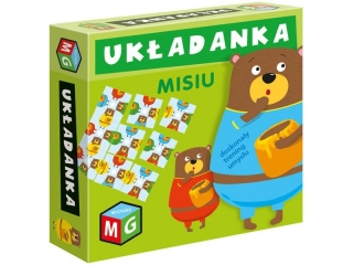 UKŁADANKA-ŁAMIGŁÓWKA - MISIU
