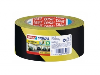 TAMA TESAPACK PP MARKING Y/B 66MX50MM C ZARNO-ӣTA [opakowanie=6szt]