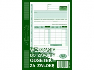 Druk - Wezwanie do zapł.odsetek za zwłokę