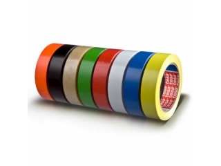 TAMA TESAFILM PVC KAUCZUKOWA 66M X15MM CZERWONA [opakowanie=10szt]
