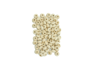 Koraliki drewniane PJ-0775 paskie 10mm op.80szt. PROM