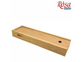 ROSA STUDIO PUDEŁKO DREWNIANE NA 6 SZT. PĘDZLI 38X4.9X3CM