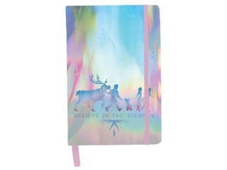 Notes holograficzny A5, oprawa twarda + zadrukowane holograficzne PU, strony wewnętrzne: 80g, 96 kartek, 1-kolorowy zadruk wewnątrz
