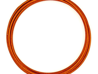 Drucik aluminiowy DA-3609 karbowany miedziany 2mm x 2m