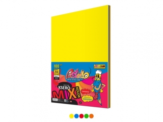 Papier ksero A3 80 gr mix 5 kolorów 100 arkuszy INTENSYWNE PAS-9772