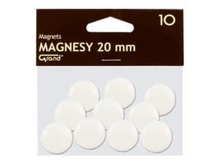 Magnesy, rednica 20 mm, Grand [opakowanie=10szt] (sz)