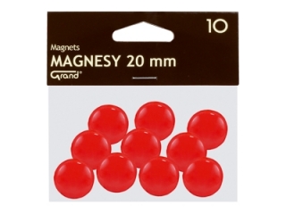 Magnesy, rednica 20 mm, Grand [opakowanie=10szt] (sz)