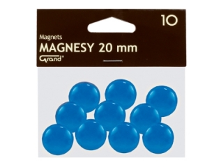 Magnesy, rednica 20 mm, Grand [opakowanie=10szt] (sz)