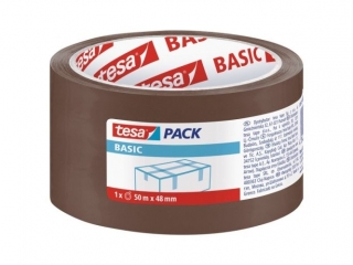 TAMA PAKOWA TESAPACK BASIC 50M X 48MM B RZOWA [opakowanie=6szt]