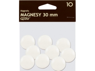 Magnesy, rednica 30 mm, Grand [opakowanie=10szt] (sz)