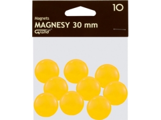Magnesy, rednica 30 mm, Grand [opakowanie=10szt] (sz)