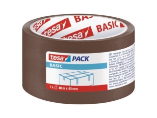 TAMA PAKOWA TESA BASIC 40MX45MM BRZOWA A [opakowanie=6szt]