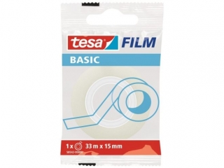 TAMA BIUROWA TESA BASIC 33M X15MM W ETU I 1 SZT. [opakowanie=30szt]