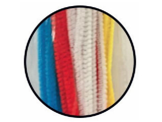 Druty pluszowe DP-1236 mix kolorw