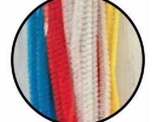 Druty pluszowe DP-1236 mix kolorw
