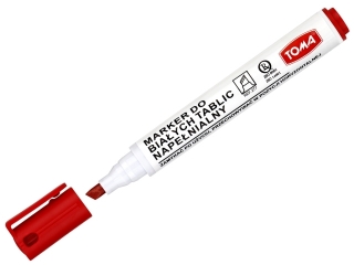 Markery do biaych tablic napenialne ARTLINE, kocwka cita, czerwony Pudeko [opakowanie=12szt]
