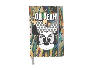 Notes holograficzny A5, oprawa twarda + zadrukowane holograficzne PU, strony wewnętrzne: 80g, 96 kartek, 1-kolorowy zadruk wewnątrz