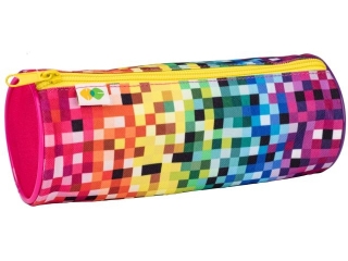 Pi�rnik saszetka tuba z 1 zamkiem, PIXI rainbow, Happy Color