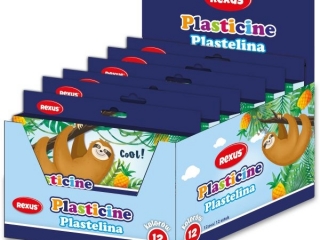 PLASTELINA 12kol.