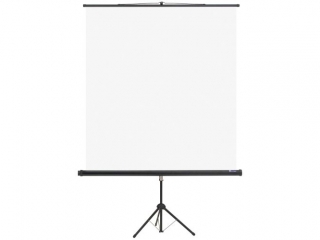 EKRAN PROJEKCYJNY MEMOBE, PRZENOŚNY NA TRÓJNOGU BASIC, PŁÓTNO MATT WHITE, 180XH180 CM (1:1)