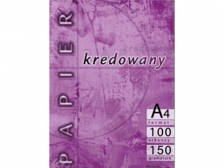 Papier 150g A3-100 kredowany