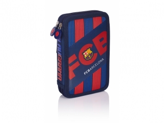 Piórnik podwójny z wyposażeniem 2W FC-144 Barcelona Barca Fan 5
