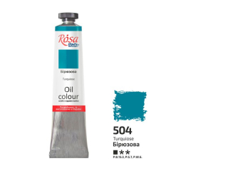 ROSA STUDIO FARBA OLEJNA TURQUOISE 504 45 ML [opakowanie=4szt]