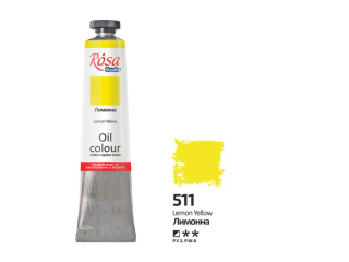 ROSA STUDIO FARBA OLEJNA LEMON YELLOW 511 45 ML [opakowanie=4szt]