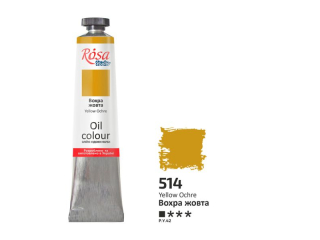 ROSA STUDIO FARBA OLEJNA YELLOW OCHRE 514 45 ML [opakowanie=4szt]
