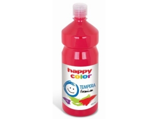 Farba Tempera Premium, 1000 ml, ciemnoczerwony, Happy Color