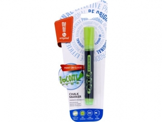 MARKER KREDOWY MEMOBE, OKRGA KOCWKA, KOLOR ZIELONY NEON, OP. BLISTER [opakowanie=12szt]