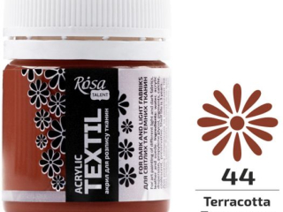 ROSA TALENT FARBA DO TKANIN TERRACOTTA 44 20 ML [opakowanie=1szt]
