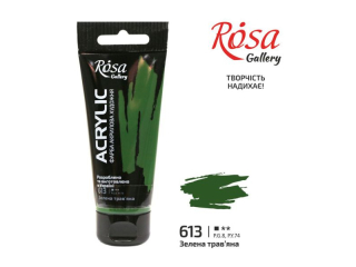 ROSA GALLERY FARBA AKRYLOWA SAP GREEN 613 60 ML [opakowanie=4szt]